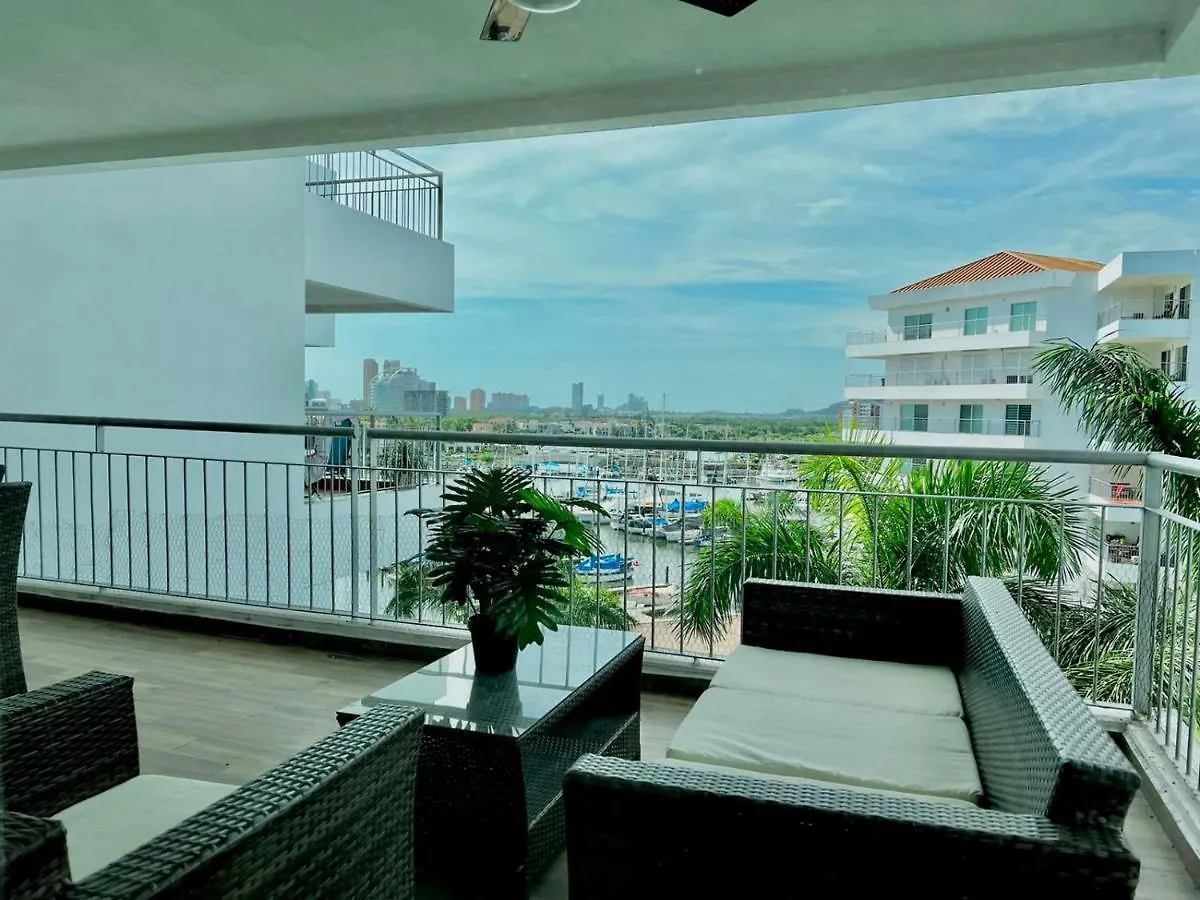 Apartment Ferienwohnung Costa Veleros Marina Mazatlan 5003